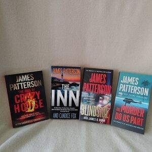 JAMES Patterson Novel Lot Soft Cover